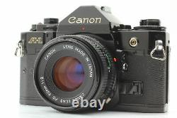 Exc+5 Canon A-1 35mm SLR Film Camera New FD 50mm f/2 MF Lens From JAPAN