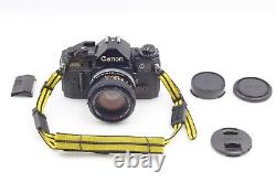 Exc+5 Canon A-1 A1 SLR 35mm Film Camera New FD 50mm f/1.4 Lens From JAPAN