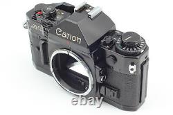 Exc+5 Canon A-1 Black SLR 35mm Film Camera with FD 50mm F1.8 Lens from Japan