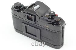 Exc+5 Canon A-1 Black SLR 35mm Film Camera with FD 50mm F1.8 Lens from Japan