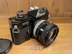 Exc+5 Canon EF Film Camera FD 50mm F/1.4 SSC S. S. C Standard Lens From Japan