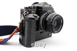 Exc+5 Canon F-1 35mm Film Camera POWER WINDER F FD 35mm F3.5 S. C. Lens 1123516