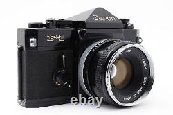 Exc+5 Canon F-1 Early Model SLR Film Camera FD 50mm F1.8 O Lens From JAPAN