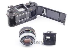 Exc+5 Canon F-1 Late Body Film Camera FD 50mm f/1.4 S. S. C. SSC Lens From JAPAN