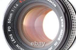 Exc+5 Canon F-1 Late Film Camera Body FD 50mm f/1.4 S. S. C Lens From JAPAN