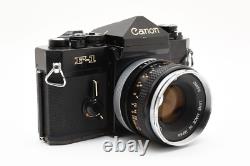 Exc+5? Canon F-1 Late Model 35mm SLR Film Camera + FD 50mm f1.8 From JAPAN