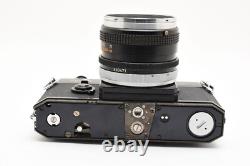Exc+5? Canon F-1 Late Model 35mm SLR Film Camera + FD 50mm f1.8 From JAPAN