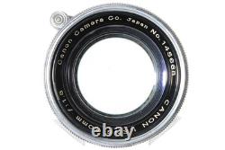 Exc+5 Canon IID Rangefinder Film Camera 50mm f1.8 Lens L39 From JAPAN
