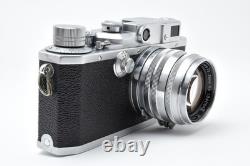 Exc+5? Canon IID Rangefinder Film Camera with 50mm F1.8 LTM Lens From Japan
