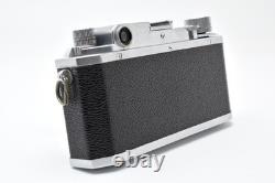 Exc+5? Canon IID Rangefinder Film Camera with 50mm F1.8 LTM Lens From Japan