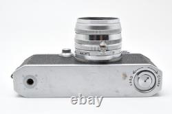 Exc+5? Canon IID Rangefinder Film Camera with 50mm F1.8 LTM Lens From Japan