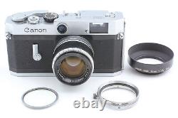 Exc+5 Canon P 35mm RANGEFINDER FILM CAMERA 50mm F/1.8 LENS From JAPAN