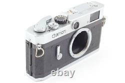 Exc+5 Canon P Populaire Rangefinder Film Camera 50mm f1.8 Lens L39 Mount JAPAN