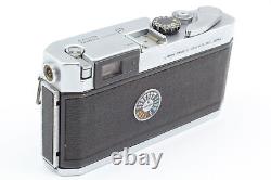 Exc+5 Canon P RangeFinder 35mm Film Camera & 50mm f/1.4 Lens From JAPAN