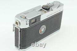 Exc+5 Canon P Rangefinder Film Camera 50mm F1.8 L39 Lens From JAPAN