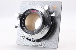 Exc+5 Horseman 970 Film Camera Topcor 150mm 15cm f/5.6 Lens 8EXP From JAPAN