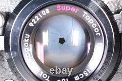 Exc+5 Horseman 970 Film Camera Topcor 150mm 15cm f/5.6 Lens 8EXP From JAPAN