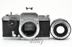 Exc+5 Konica Autorex 35mm Full & Half Frame Film Camera 52mm Lens From JAPAN