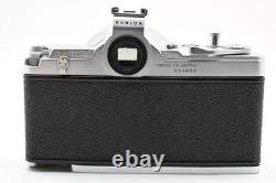 Exc+5 Konica Autorex 35mm Full & Half Frame Film Camera 52mm Lens From JAPAN