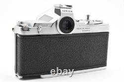 Exc+5 Konica Autorex 35mm Full & Half Frame Film Camera 52mm Lens From JAPAN
