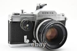 Exc+5 Konica Autorex 35mm Full & Half Frame Film Camera 52mm Lens From JAPAN