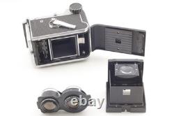 Exc+5 Mamiya C3 Pro TLR 6x6 Film Camera Sekor 80mm f/2.8 Lens From JAPAN