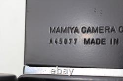 Exc+5 Mamiya Press Super 23 Film Camera Sekor 100mm f/3.5 Lens 6x9 From JAPAN