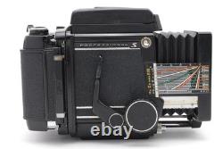 Exc+5 Mamiya RB67 Pro S Film Camera Sekor 127mm f3.8 Lens 120 Back From JAPAN