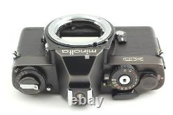 Exc+5 Minolta XD Black SLR with MD Rokkor 50mm f/1.4 Lens Film Camera From JAPAN