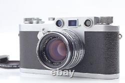 Exc+5 Nicca 3-F 35mm Film Camera with 50mm f2 Black Belt Lens L39 LTM From JAPAN