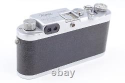 Exc+5 Nicca 3-F 35mm Film Camera with 50mm f2 Black Belt Lens L39 LTM From JAPAN