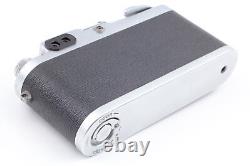 Exc+5 Nicca 3-F 35mm Film Camera with 50mm f2 Black Belt Lens L39 LTM From JAPAN