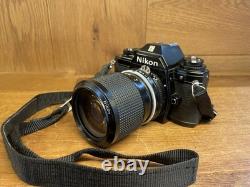 Exc+5 Nikon EM Film Camera Ai Zoom Nikkor 43-86mm F/3.5 Standard Lens