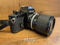 Exc+5 Nikon EM Film Camera Ai Zoom Nikkor 43-86mm F/3.5 Standard Lens