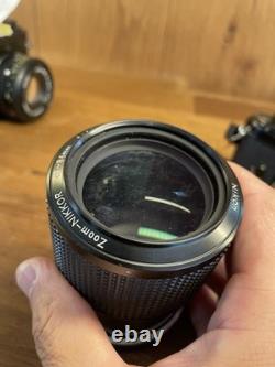 Exc+5 Nikon EM Film Camera Ai Zoom Nikkor 43-86mm F/3.5 Standard Lens