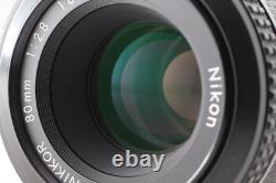 Exc+5 Nikon F3 AF SLR 35mm Film Camera AF Nikkor 80mm f2.8 Lens From JAPAN