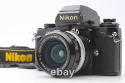 Exc+5 Nikon F3 Eye Level 35mm film camera Ai 24mm f/2.8 Lens From JAPAN