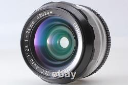 Exc+5 Nikon F3 Eye Level 35mm film camera Ai 24mm f/2.8 Lens From JAPAN