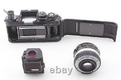 Exc+5 Nikon F3 Eye Level 35mm film camera Ai 24mm f/2.8 Lens From JAPAN