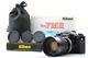 Exc+5 Nikon FM2 Black 35mm SLR Film Camera Body Ai-S 35-105 Lens From JAPAN