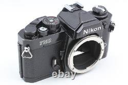 Exc+5 Nikon FM2 Black 35mm SLR Film Camera Body Ai-S 35-105 Lens From JAPAN