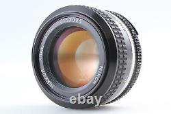 Exc+5 Nikon F Eye Level Silver 35mm SLR Film Camera 50mm f/1.4 Lens From JAPAN