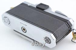 Exc+5 Nikon F Eye Level Silver 35mm SLR Film Camera 50mm f/1.4 Lens From JAPAN