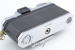 Exc+5 Nikon F Eye Level Silver 35mm SLR Film Camera 50mm f/1.4 Lens From JAPAN