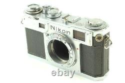 Exc+5 Nikon S2 Rangefinder Film Camera with Nikkor-H 50mm f/ 2 Lens from JAPAN