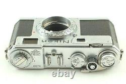Exc+5 Nikon S2 Rangefinder Film Camera with Nikkor-H 50mm f/ 2 Lens from JAPAN
