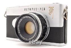 Exc+5 OLYMPUS PEN F Half Frame Camera with F. Zuiko 38mm F1.8 Lens from JAPAN