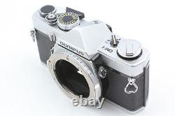 Exc+5 Olympus OM-1 Silver 35mm Film Camera OM 50mm f1.4 Lens From JAPAN