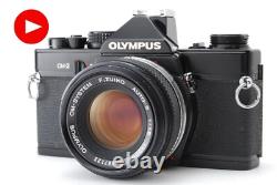 Exc+5? Olympus OM-2 35mm Film Camera Zuiko Auto-S 50mm F1.8 MF Lens From JAPAN