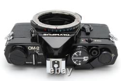 Exc+5? Olympus OM-2 35mm Film Camera Zuiko Auto-S 50mm F1.8 MF Lens From JAPAN